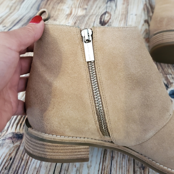 Michael Kors Adams Buckle Detail Ankle Bootie WOMEN DK KHAKI - Picture 7 of 11